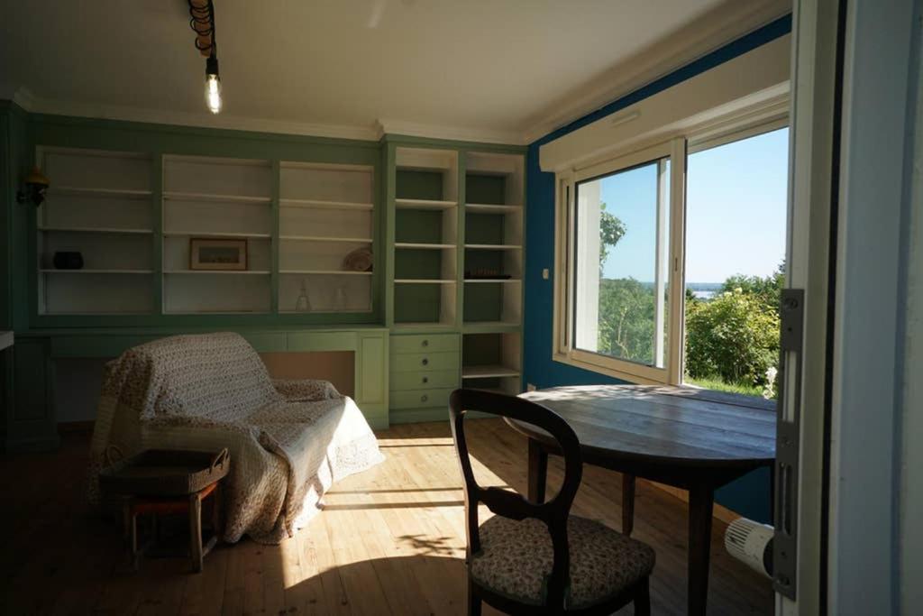 Appartement Avec Vue Panoramique Sur L'Estuaire De La Gironde Plassac  Exteriér fotografie